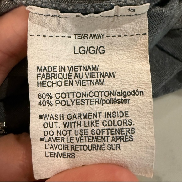 Under Armour Box Logo Graphic Short Sleeve T Shirt Mens Size Large LooseFit Gray - Picture 6 of 6